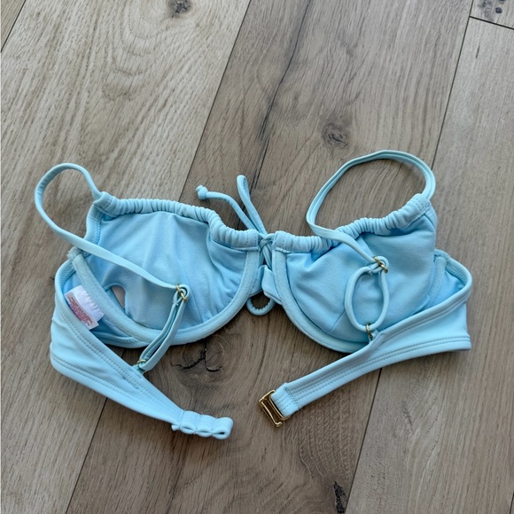 Target Light Blue Underwire Bikini Top - Picture 2 of 3